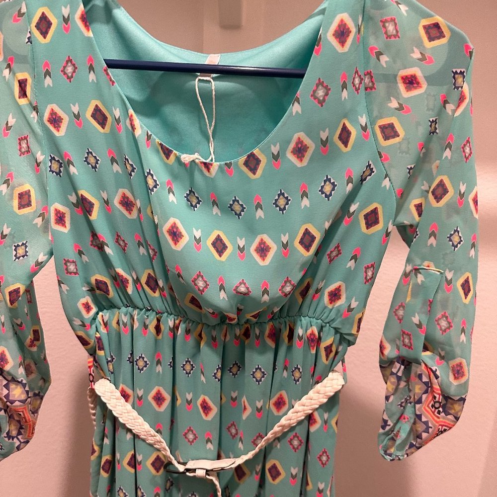 NEW - pink Blush Maternity Dress - size S